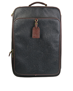 Scotchgrain Luggage, Leather, Black/Brown, 006782C, 2*